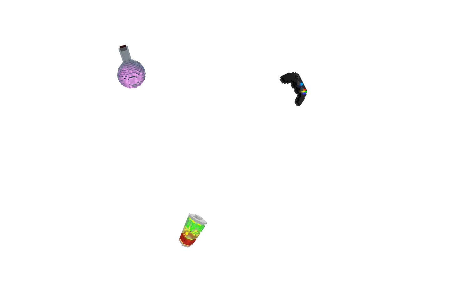 Background with items used for productivity